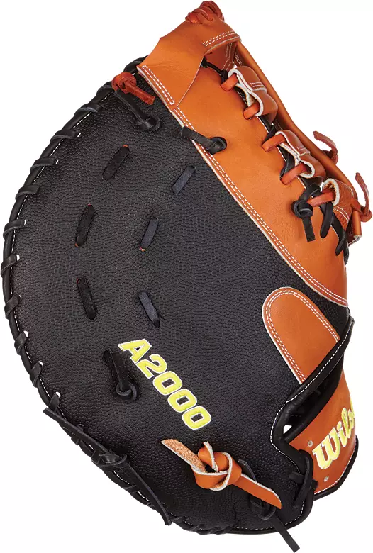 Wilson 12.5'' 1620 A2000 SuperSkin™ Series First Base Mitt w/ Spin Control™ - Image 6